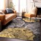 World Rug Gallery Contemporary Floral Design Non Shedding Soft Area Rug 7' 10 x 10' Yellow 400YELLOW8x10 - alternate 5